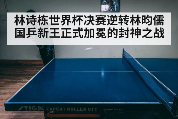 林诗栋世界杯决赛逆转林昀儒 国乒新王正式加冕的封神之战
